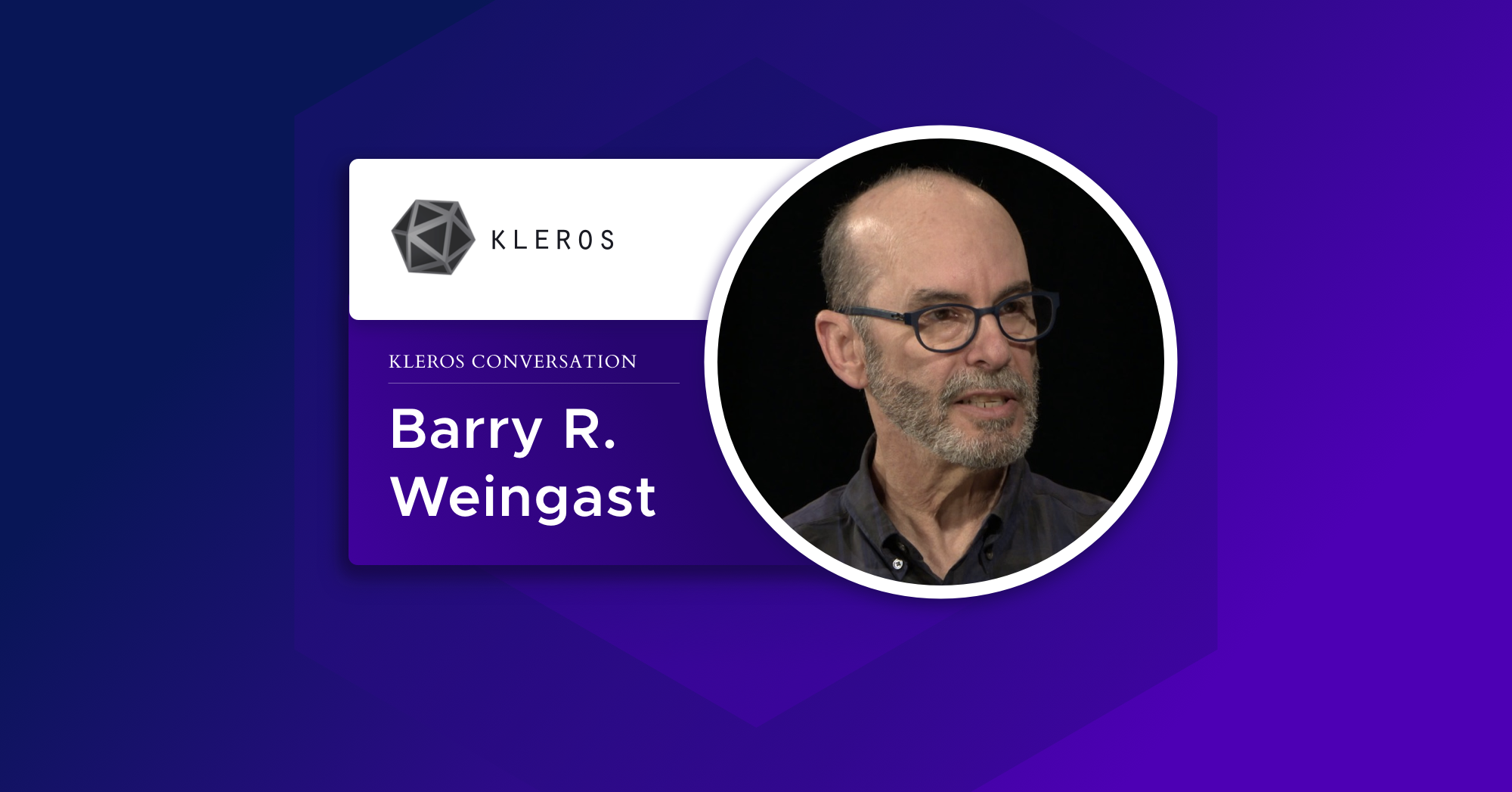 The Law Merchant and Private Justice. A Conversation with Professor Barry Weingast