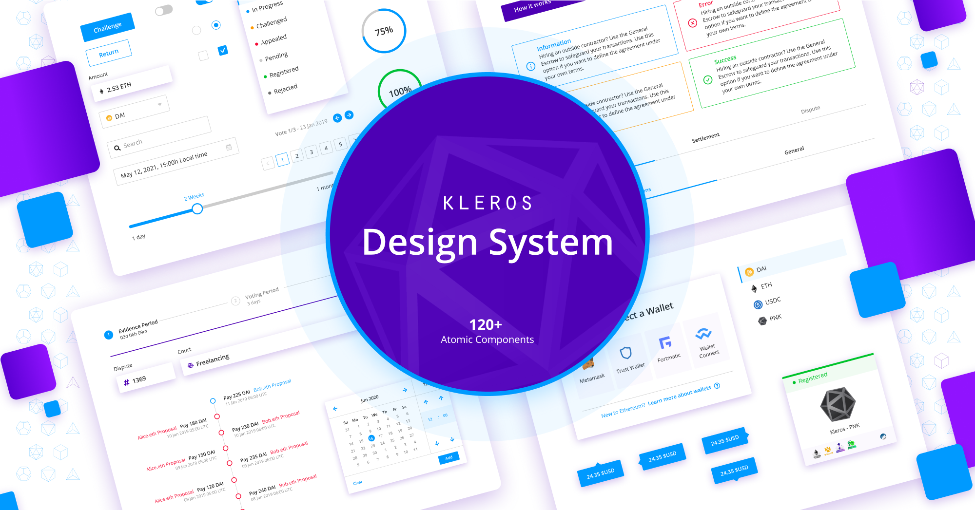 The Kleros Design System, Part 1: The Principles, Structure, and UI Library