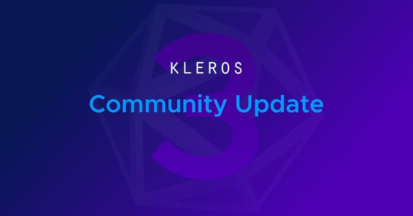 Dapps. Development. Design. Research. Kleros Community Update #3