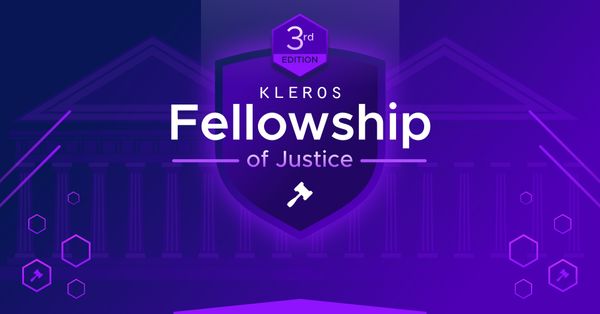The Kleros Fellowship of Justice: Introducing the Third Generation