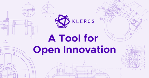 Kleros as a Tool for Open Innovation