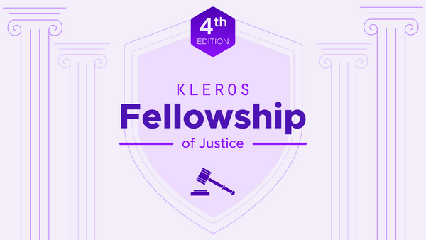 The Kleros Fellowship of Justice, 4th Generation: Applications Open