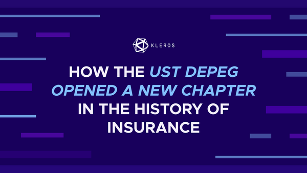 How the UST Depeg Opened a New Chapter in the History of Insurance