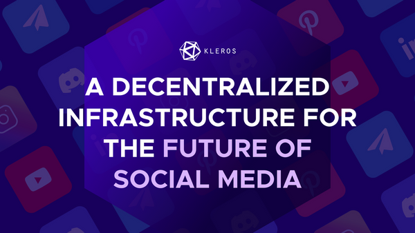 A Decentralized Infrastructure for the Future of Social Media