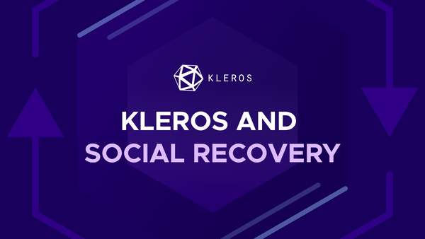 Kleros and Social Recovery - A Snapshot of Solutions