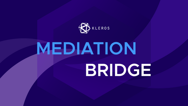 Kleros Mediation Bridge: A Cohesive Approach Blending Traditional Mediation and Kleros Blockchain Arbitration