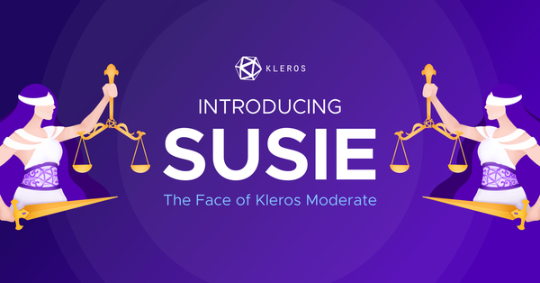 Introducing Susie: The Face of Kleros Moderate