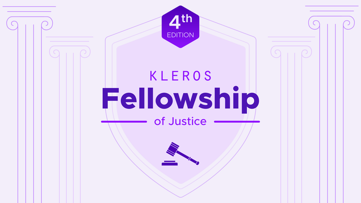 The Kleros Fellowship of Justice, 4th Generation: Applications Open