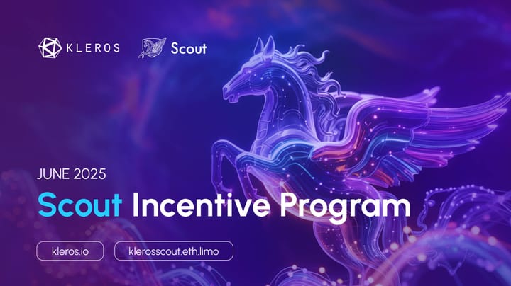 Kleros Scout Incentive Program: June 2025